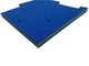 30 kg/m3 Parche de juegos de descarga resistente a los rayos UV 3 capas Capa de seguridad de césped Capa de drenaje