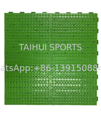 Absorbente de choques de drenaje de tipo split para deportes Instalación rápida y ecológica bajo césped artificial tamaño personalizado 50 M