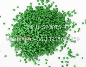 Anti-UV Hierba artificial de relleno TPE Granula Absorción de choque Fútbol / Golf / Baloncesto / Gimnasio