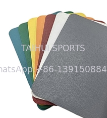 Piso de PVC para interiores de 4,5 mm, 6 mm, 7 mm y 8 mm de espesor para canchas de fútbol sala y suelos deportivos de interior