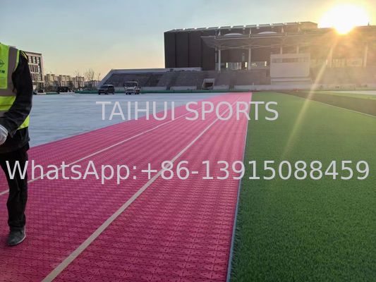Estándar de la FIFA 8mm 10mm 15mm Césped artificial con excelente absorción de golpes para campos deportivos