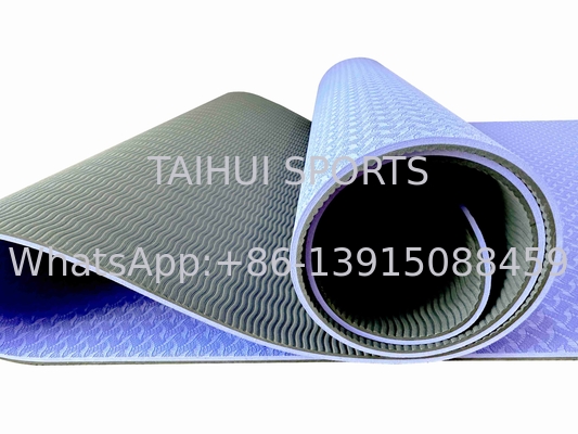 TPE Yoga Exercise Fitness Mats, Altas Densidades de Matas de Entrenamiento Sin Deslizamiento