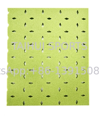 Césped Artificial Pads de choque de 20 mm Bajo el agua de drenaje Campo de fútbol FIFA 2024