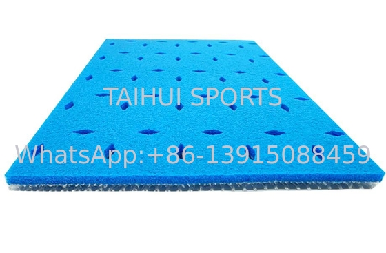 Césped Artificial Pads de choque de 20 mm Bajo el agua de drenaje Campo de fútbol FIFA 2024