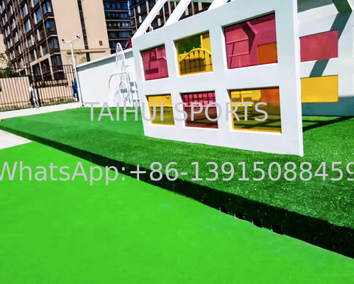 HIC/CFH Certified PE Foam Shock Pad with Water Drainage Performance and Shock Absorbing Safety Underlayment