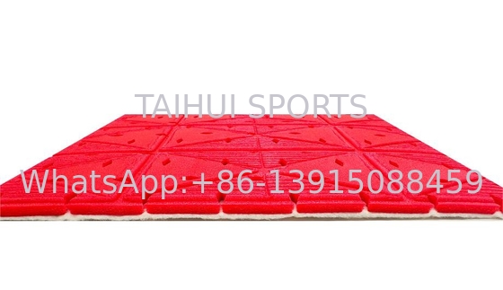 Pad de absorción de choques de espuma para el recubrimiento de césped artificial EN15530-4 /FIFA 2024
