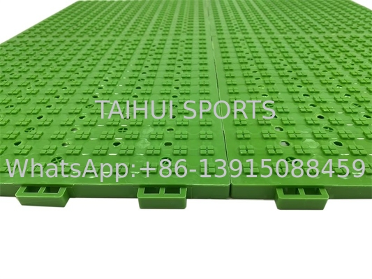 El cinturón sintético interconectado con una almohadilla de choque diseño perfecto de drenaje para cancha de baloncesto y piso de tenis de mesa