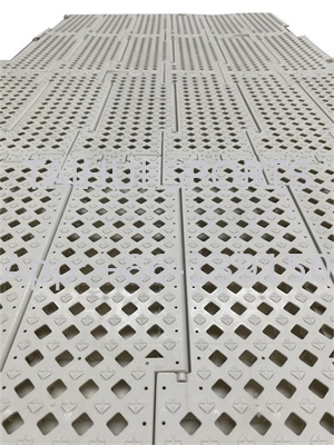 Tipo dividido de entrelazamiento cinturón sintético de choque Pad cancha de baloncesto de mesa piso de tenis de mesa 333.4mm altura 17mm para deportes de estadio