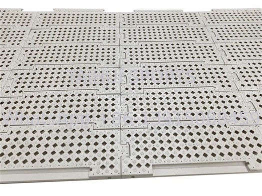 Tipo dividido de entrelazamiento cinturón sintético de choque Pad cancha de baloncesto de mesa piso de tenis de mesa 333.4mm altura 17mm para deportes de estadio