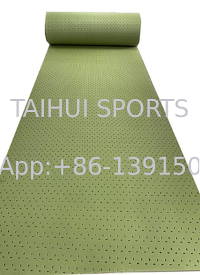 UV5000 8-20mm Polyethylene Shockpad Underlay para campos de fútbol / rugby / hockey Sin mantenimiento y excelente resistencia a los rayos UV