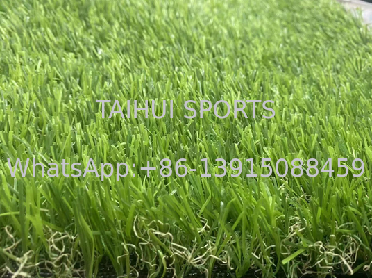 Césped verde artificial de 30 mm Pared de césped para el suelo de los deportes de rugby