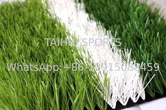 Césped de deporte de hierba artificial verde oscuro verde claro