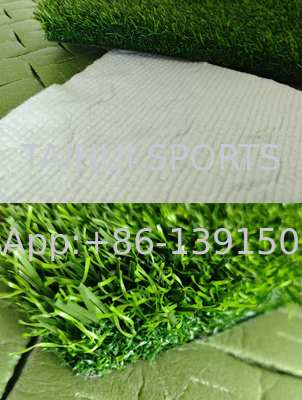 UV5000 Nuevo estilo 8-20mm Polyethylene Shockpad Substrato para campos de fútbol / rugby / hockey Sin mantenimiento y excelente resistencia a los rayos UV