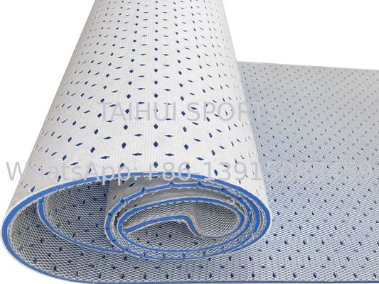 Base amortiguadora de alto rendimiento de 8 mm, 10 mm, 12 mm y 15 mm de espesor para campos de fútbol, rugby y hockey