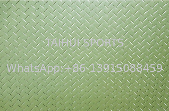 Almohadilla/Base amortiguadora de diseño popular para campos de fútbol, rugby y deportes, resistente a los rayos UV y diseño de corte