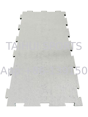 Almohadilla entrelazada impermeable de tres capas a prueba de golpes para parques infantiles que protege a los niños del peligro, grosor de 30-50 mm