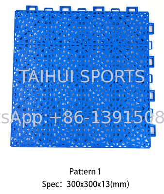 Tejas personalizadas para suelos de canchas deportivas, tejas de polipropileno para canchas de baloncesto