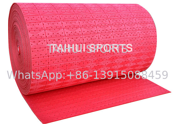 FIFA y FIFA2024 Standard Shock Pad Underlay con espesor de 10 mm 12 mm 15 mm para una excelente absorción de vibraciones en campos deportivos