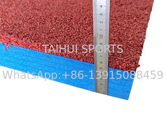 EPDM Sheet Shock Pad 20-100mm espesor Alta permeabilidad al agua y absorción de choques Alfombra de suelo de caucho para patio de juegos
