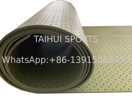 Base de amortiguación de césped artificial, espuma absorbente de impactos para campos deportivos, fútbol, rugby, hockey