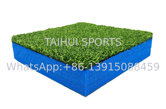Sistema de césped sintético con almohadillas de choque TAIHUI para los patios de recreo