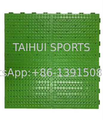 Absorbente de choques de drenaje de tipo split para deportes Instalación rápida y ecológica bajo césped artificial tamaño personalizado 50 M
