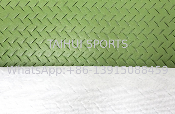 UV5000 Nuevo estilo 8-20mm Polyethylene Shockpad Substrato para campos de fútbol / rugby / hockey Sin mantenimiento y excelente resistencia a los rayos UV