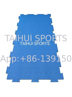 Tapetes modulares para patios de recreo de espuma PE con 10-100 mm de grosor y almohadilla de rompecabezas con seguridad HIC y CFH garantizada