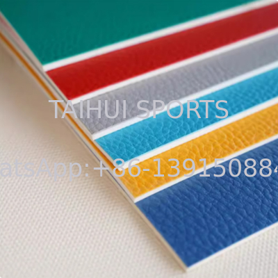 Piso de PVC para deportes para canchas de tenis / baloncesto / bádminton / voleibol / gimnasio