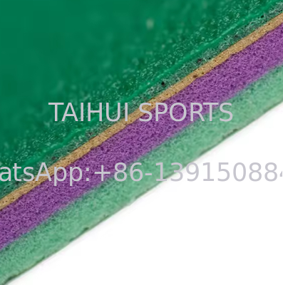 Resistencia al desgaste profesional Corte de deportes de PVC interior suelos deportivos sintéticos personalizados