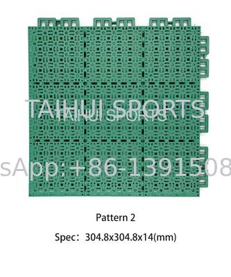 Suelos deportivos de polipropileno resistentes al fuego y ecológicos con alta resistencia a la compresión para canchas de baloncesto y tenis