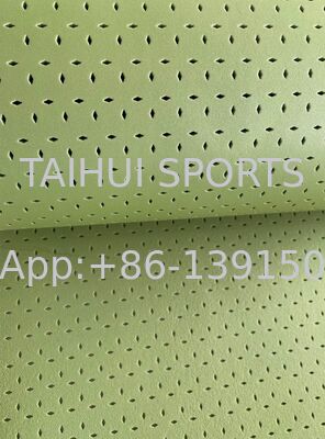 Base amortiguadora certificada por la FIFA con grosor personalizable y diseño de orificios de diamante para césped artificial