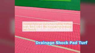 FIFA Shock Pad Drenaje de césped artificial 10 mm 12 mm