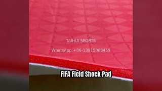 Almohadilla de choque para campo de fútbol FIFA para un rendimiento superior