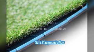 Almohadillas de choque entrelazadas para parques infantiles seguros